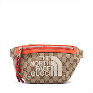 Gucci Velvet Ophidia Zip GG Belt Bag Beige